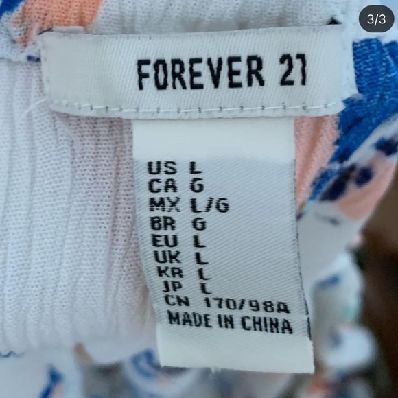 Floral Cropped Blouse - Picture 3 of 3